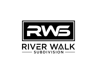 River Walk Subdivision logo design by ammad