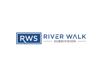 River Walk Subdivision logo design by asyqh