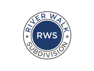 River Walk Subdivision logo design by asyqh