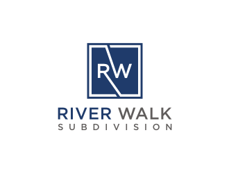 River Walk Subdivision logo design by asyqh