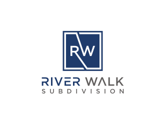 River Walk Subdivision logo design by asyqh