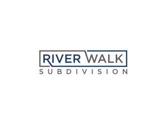 River Walk Subdivision logo design by asyqh