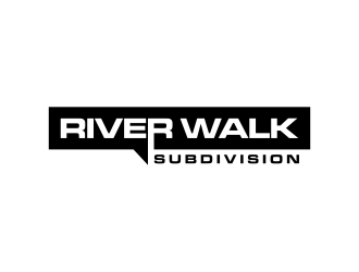 River Walk Subdivision logo design by ammad