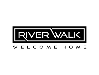 River Walk Subdivision logo design by ammad