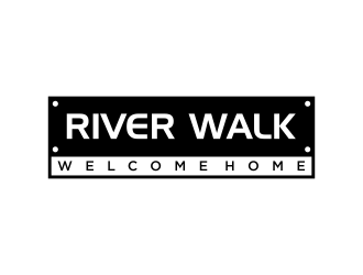 River Walk Subdivision logo design by ammad
