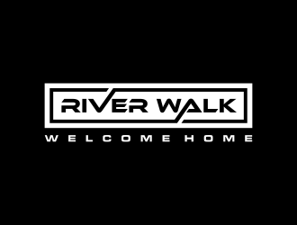 River Walk Subdivision logo design by ammad