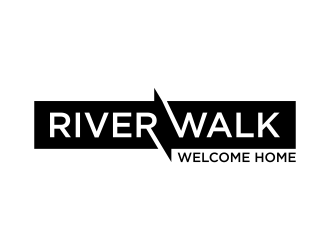River Walk Subdivision logo design by ammad