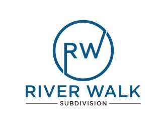 River Walk Subdivision logo design by sabyan