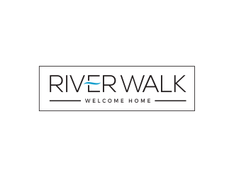 River Walk Subdivision logo design by kimora