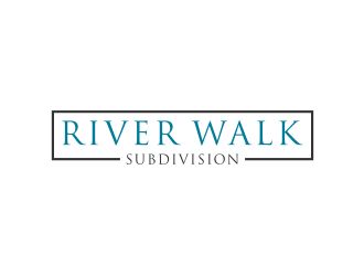 River Walk Subdivision logo design by restuti