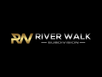 River Walk Subdivision logo design by pambudi