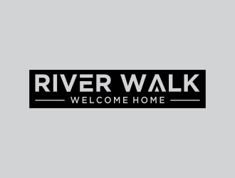 River Walk Subdivision logo design by oke2angconcept