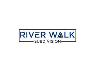 River Walk Subdivision logo design by luckyprasetyo