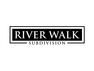River Walk Subdivision logo design by nurul_rizkon