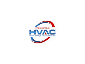 HVAC Pros Heating, Ventilation, & Air Conditioning  logo design by haidar