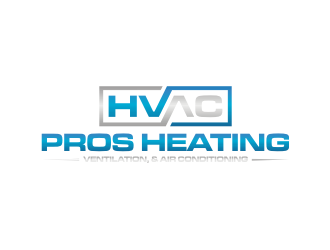 HVAC Pros Heating, Ventilation, & Air Conditioning  logo design by Nurmalia