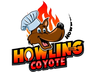 Howling Coyote logo design by uttam