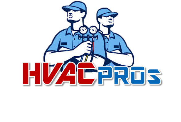HVAC Pros Heating, Ventilation, & Air Conditioning logo design