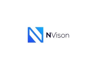 nVision logo design by robiulrobin