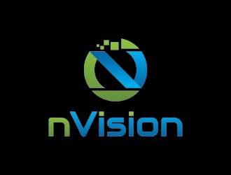 nVision logo design by lokiasan