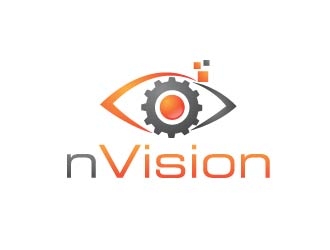 nVision logo design by usef44