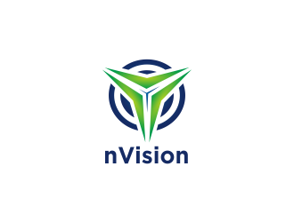 nVision logo design by Greenlight