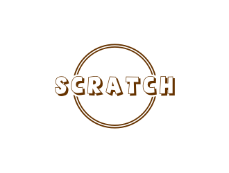 Scratch logo design by bricton