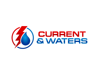Current & Waters logo design by Panara