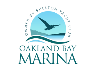 Oakland Bay Marina, owned by Shelton Yacht Club logo design by kunejo