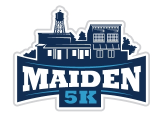 MAIDEN 5K logo design by REDCROW