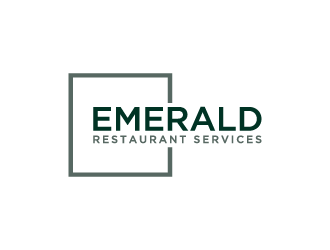Emerald Restaurant Services logo design by denfransko