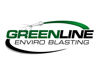 Greenline Enviro Blasting  logo design by kunejo