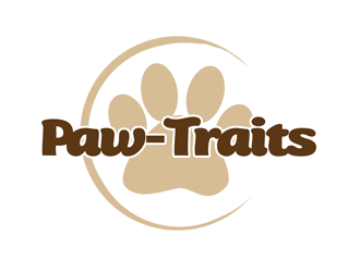 Paw-Traits logo design by kunejo