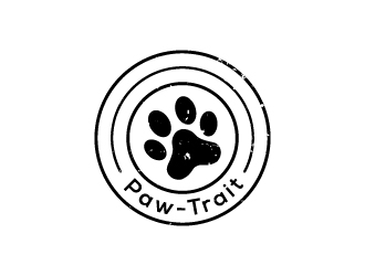 Paw-Traits logo design by BrainStorming