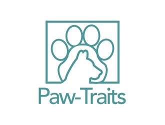 Paw-Traits logo design by kunejo