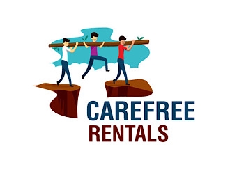 Carefree Rentals logo design by logoguy