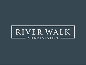 River Walk Subdivision logo design by ndaru