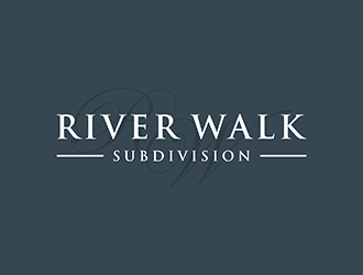 River Walk Subdivision logo design by ndaru