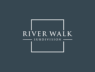 River Walk Subdivision logo design by ndaru