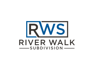 River Walk Subdivision logo design by BintangDesign