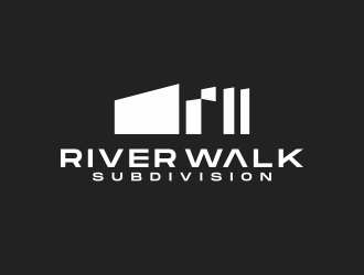 River Walk Subdivision logo design by suamitampan