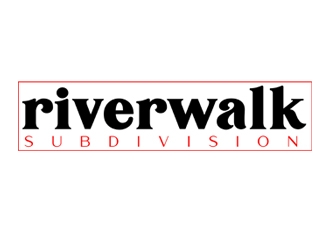 River Walk Subdivision logo design by Dodong
