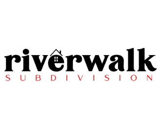 River Walk Subdivision logo design by Dodong