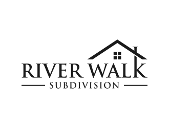 River Walk Subdivision logo design by ellsa