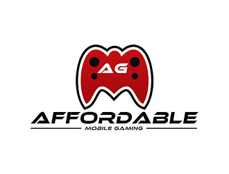 AFFORDABLE MOBILE GAMING logo design by EkoBooM