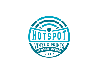 Hotspot Vinyl & Prints                   logo design by bricton