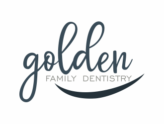 Golden Family Dentistry logo design by up2date