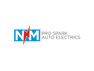 N.M. Pro Spark Auto Electrics logo design by Diancox