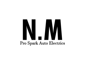 N.M. Pro Spark Auto Electrics logo design by treemouse
