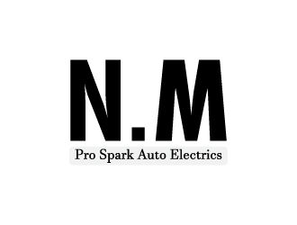 N.M. Pro Spark Auto Electrics logo design by treemouse